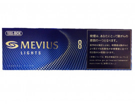 МЕВИУС ЛАЙТС 8 (ЯПОНИЯ, МЯГКАЯ ПАЧКА) - MEVIUS LIGHTS 8 SOFT (JAPAN)