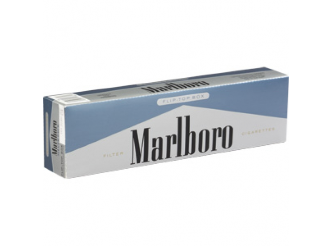 МАЛЬБОРО СИЛЬВЕР 72 ММ (США) - MARLBORO SILVER SEVENTY-TWOS (USA)