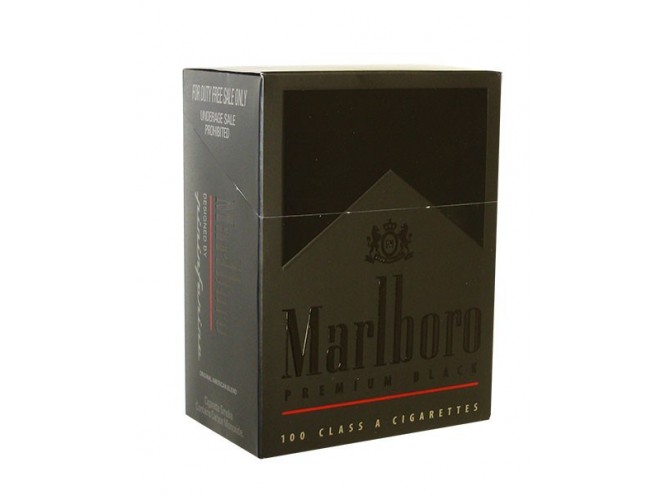 МАЛЬБОРО ПРЕМИУМ БЛЭК ПИНИНФАРИНА (ШВЕЙЦАРИЯ) - MARLBORO PREMIUM BLACK PININFARINA 