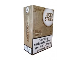 ЛАКИ СТРАЙК ЗОЛОТОЙ - LUCKY STRIKE SLOW CURED AMBER