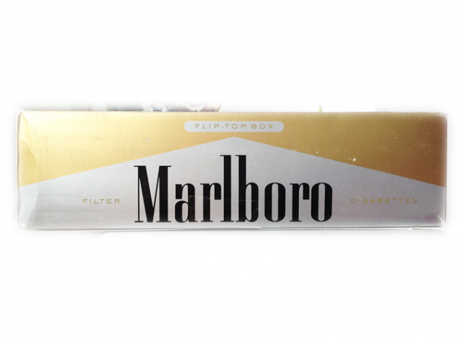 МАЛЬБОРО ГОЛД 72 ММ (США) - MARLBORO GOLD SEVENTY-TWOS (USA)