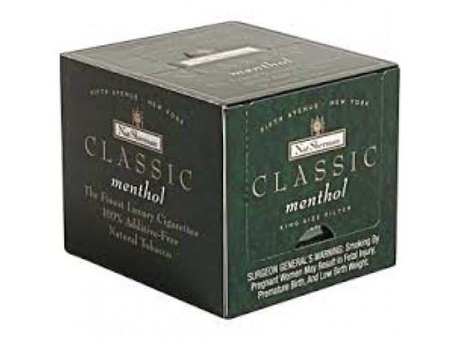 НАТ ШЕРМАН КЛАССИК МЕНТОЛ (США)  - NAT SHERMAN CLASSIK MENTHOL (USA)