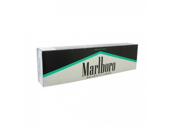 МАЛЬБОРО БЛЭК МЕНТОЛ 72ММ (США) - MARLBORO BLACK MENTHOL SEVENTY-TWOS (USA)