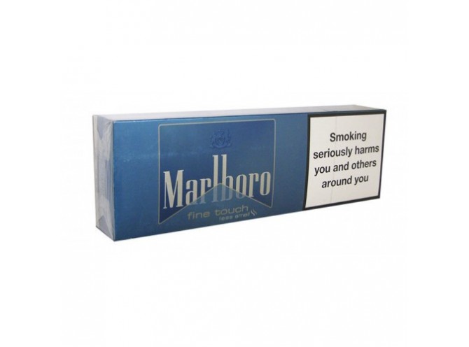 МАЛЬБОРО БЛЮ ФАЙН ТАЧ (0.4/4) (QUEEN SIZE, ШВЕЙЦАРИЯ) - MARLBORO BLUE FINE TOUCH