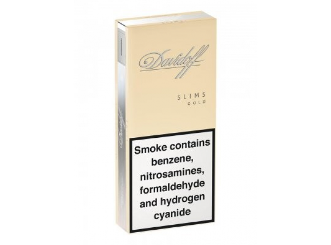 Сигареты Davidoff Gold Slims