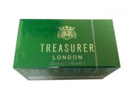 ТРЕЗУРА ЛАКШЕРИ МЕНТОЛ (АНГЛИЯ)  - TREASURER LUXURY MENTHOL (ENGLAND)