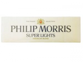 ФИЛИП МОРИС СУПЕР ЛАЙТ (ШВЕЙЦАРИЯ) - PHILIP MORRIS SUPER LIGHTS (ШВЕЙЦАРИЯ)