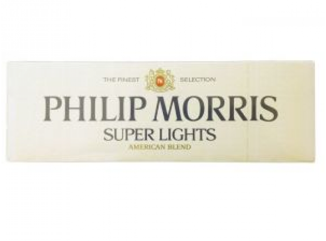 ФИЛИП МОРИС СУПЕР ЛАЙТ (ШВЕЙЦАРИЯ) - PHILIP MORRIS SUPER LIGHTS (ШВЕЙЦАРИЯ)