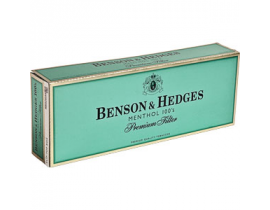 БЕНСОН И ХЕДЖЕС 100ММ ПРЕМИУМ ФИЛЬТР МЕНТОЛ (США) - BENSON & HEDGES 100 MENTHOL PREMIUM FILTER