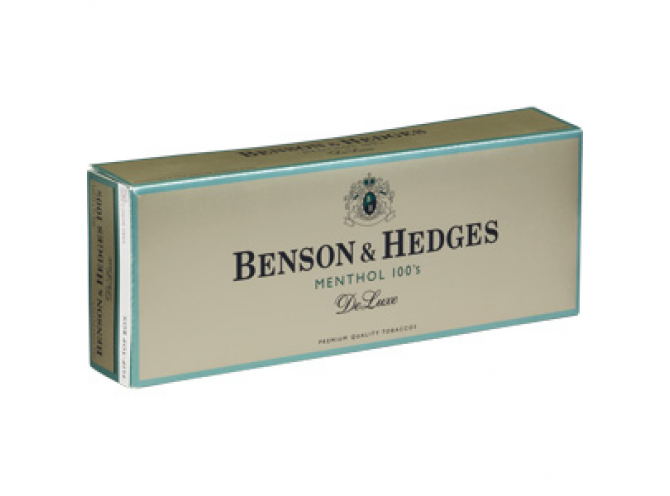 Бенсон Энд Хеджес 100мм  Ментол Делюкс (США) - Benson & Hedges 100 Menthol Deluxe