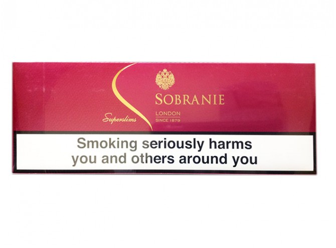 СОБРАНИЕ СУПЕРСЛИМС ПИНК (ГЕРМАНИЯ) - SOBRANIE SUPERSLIMS PINK