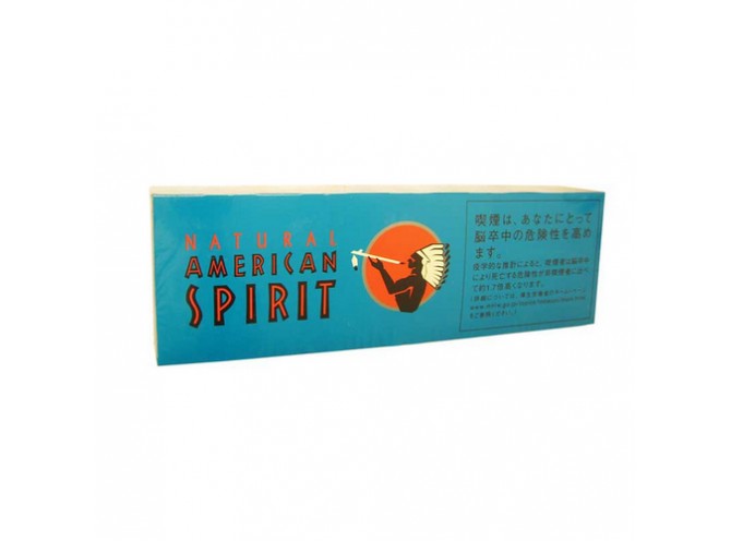 Блок сигарет Американ Спирит Бирюзовый (Япония/Нутро) - American Spirit Turquoise (Japan)