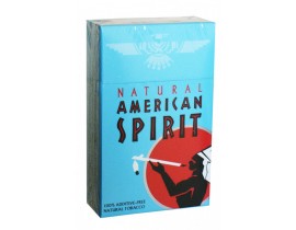 АМЕРИКАН СПИРИТ ГОЛУБОЙ ПАЧКА (США) - AMERICAN SPIRIT FULL BODIED TASTE NATURAL TOBACCO BLUE (USA)