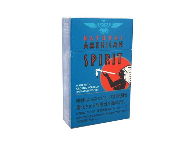 Пачка сигарет Американ Спирит Бирюзовый (Япония/Нутро) - American Spirit Turquoise (Japan)