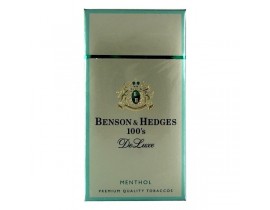 БЕНСОН И ХЕДЖЕС 100ММ ДЕЛЮКС МЕНТОЛ ПАЧКА (США) - BENSON & HEDGES 100 MENTHOL DELUXE