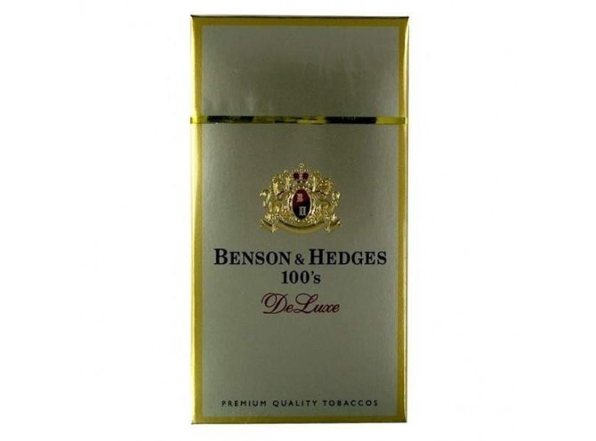 БЕНСОН И ХЕДЖЕС 100ММ ДЕЛЮКС ПАЧКА (США) - BENSON & HEDGES 100 DELUXE