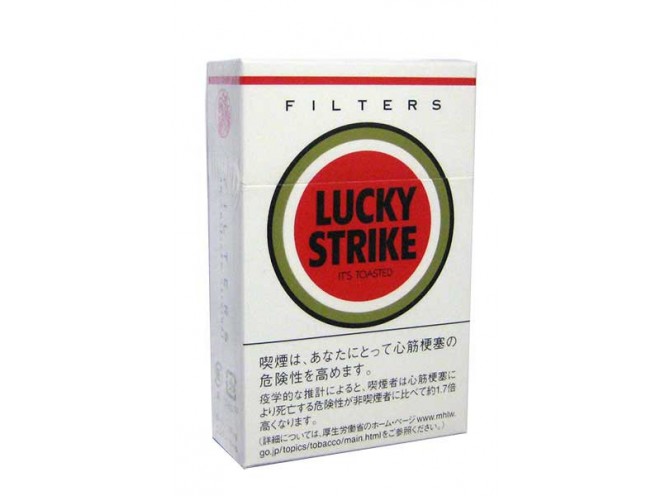 ЛАКИ СТРАЙК ФИЛЬТР ПАЧКА (ЯПОНИЯ) - LUCKY STRIKE FILTERS