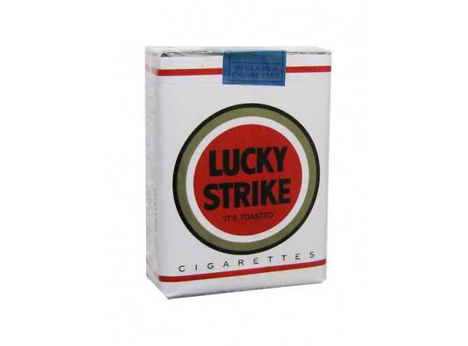 ЛАКИ СТРАЙК БЕЗ ФИЛЬТРА ПАЧКА - LUCKY STRIKE NON -FILTER SOFT (USA)