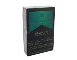 МАЛЬБОРО БЛЭК МЕНТОЛ 8 ПАЧКА (ЯПОНИЯ) - MARLBORO BLACK MENTHOL 8