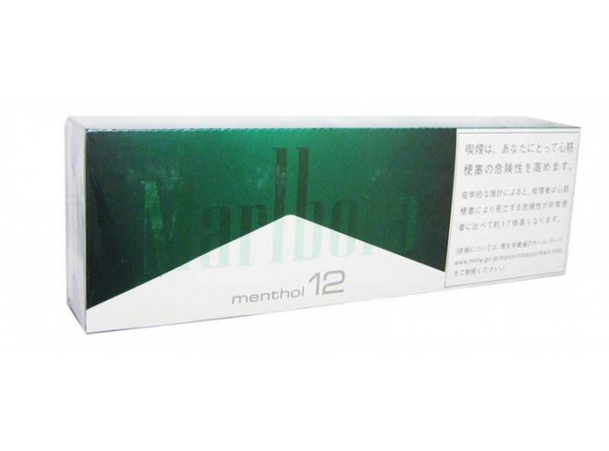 МАЛЬБОРО МЕНТОЛ 12 (ЯПОНИЯ) - MARLBORO MENTHOL 12