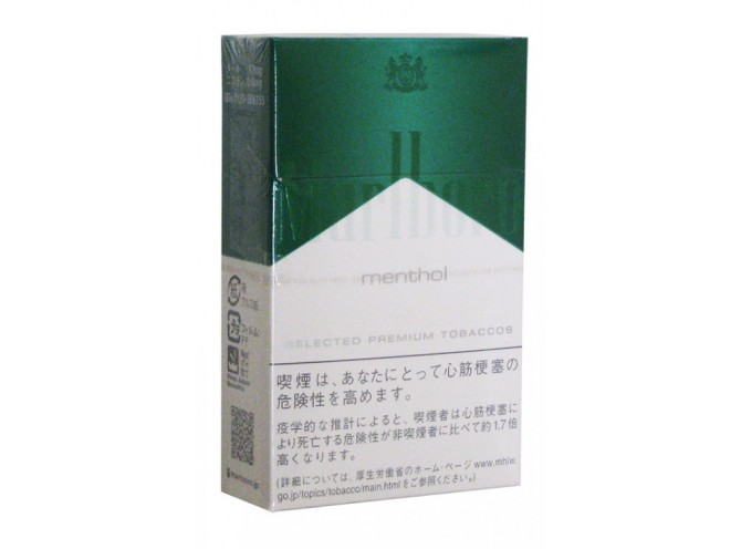 МАЛЬБОРО МЕНТОЛ 12 ПАЧКА (ЯПОНИЯ) - MARLBORO MENTHOL 12