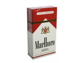 МАЛЬБОРО РЕД 100 ММ ПАЧКА (США) - MARLBORO RED 100S PACK (USA)