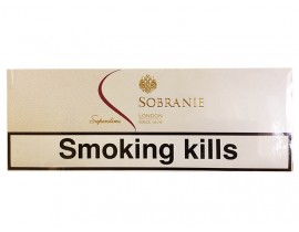 СОБРАНИЕ СУПЕРСЛИМС ВАЙТ (ГЕРМАНИЯ) - SOBRANIE SUPERSLIMS WHITE